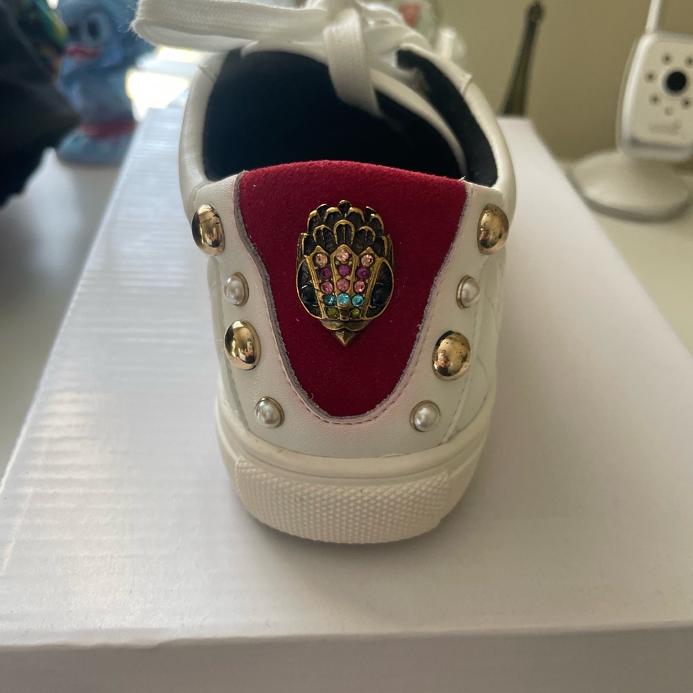Kurt Geiger leather Ludo sneakers girl size 3